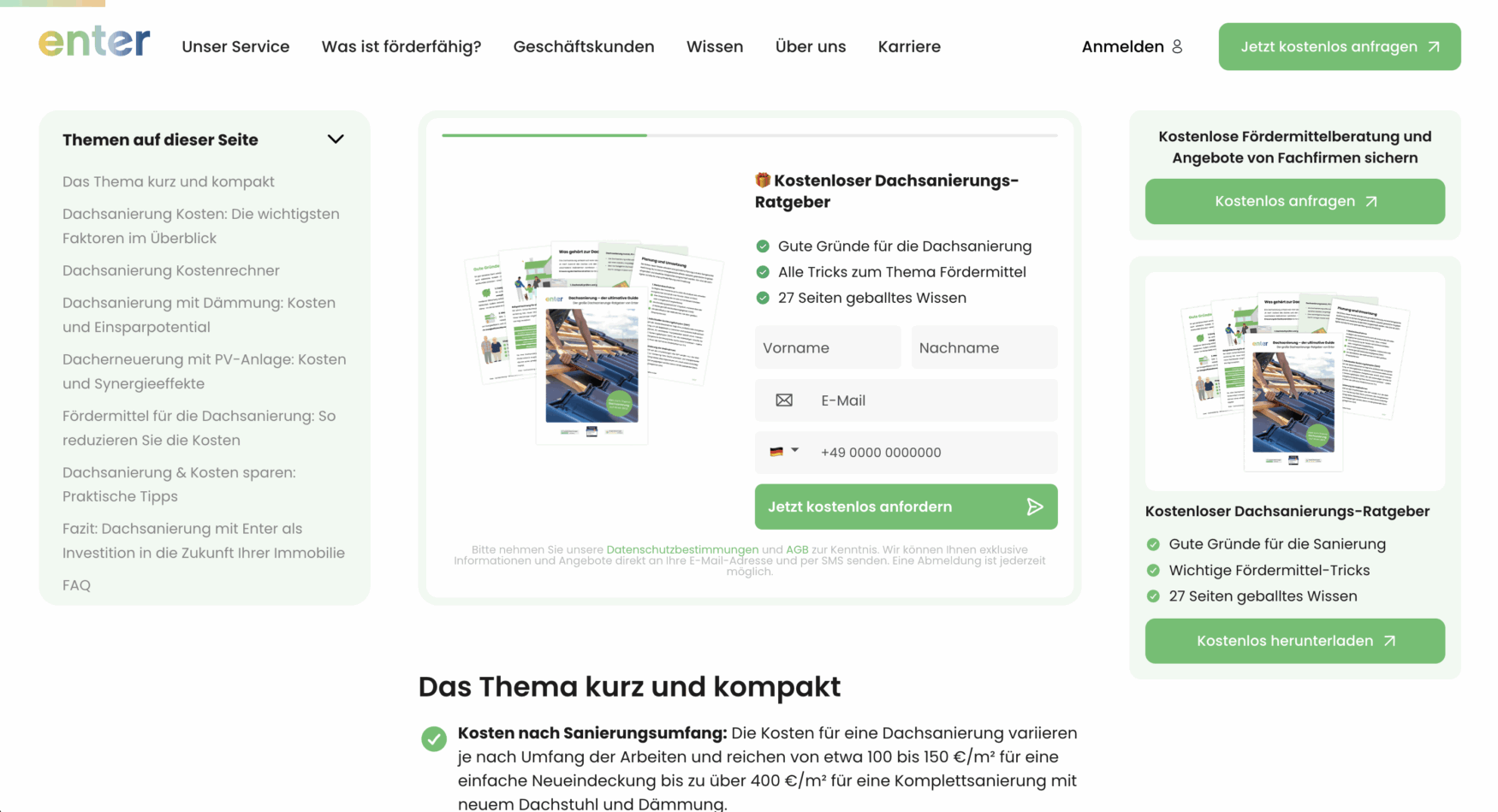 Lead magnet portfolio overview